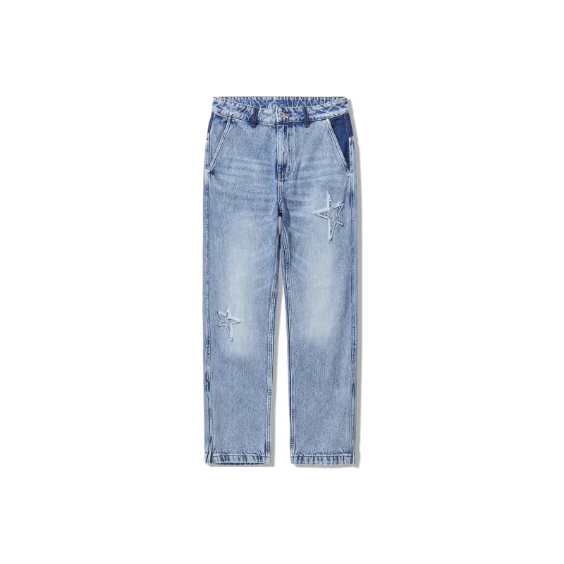 LiNing Jeans Unisex Denim Blue-0