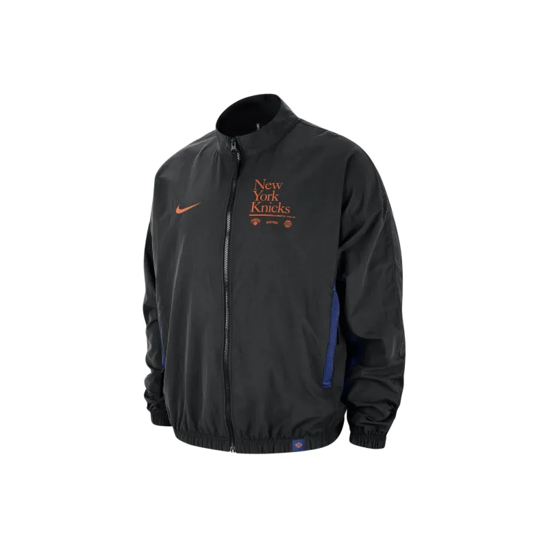 Nike New York Knicks Dna Courtside Men's Nike Nba Woven Graphic Jacket-0