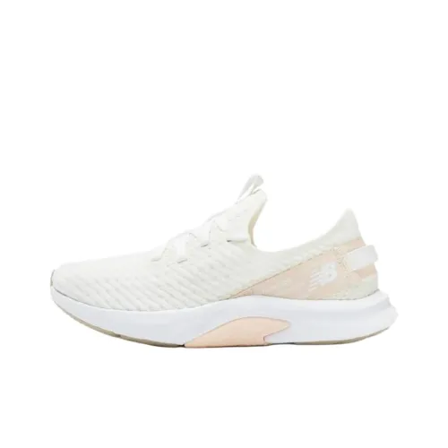 New Balance Anti Slip Wear Resistant Low Top Training Shoes Women's Beige