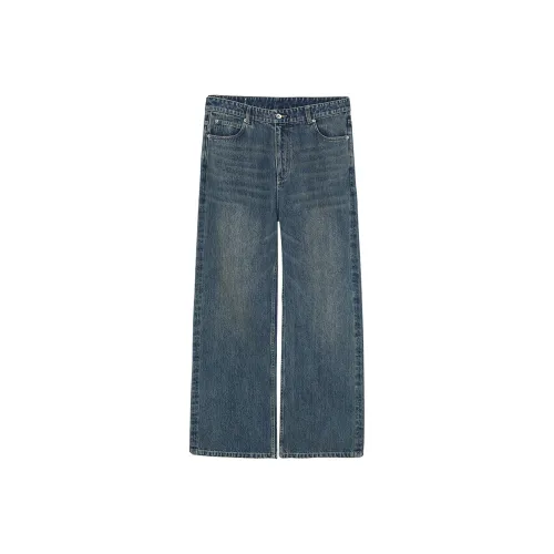 Acne Studios River Mid Rise Jeans's Washed Blue