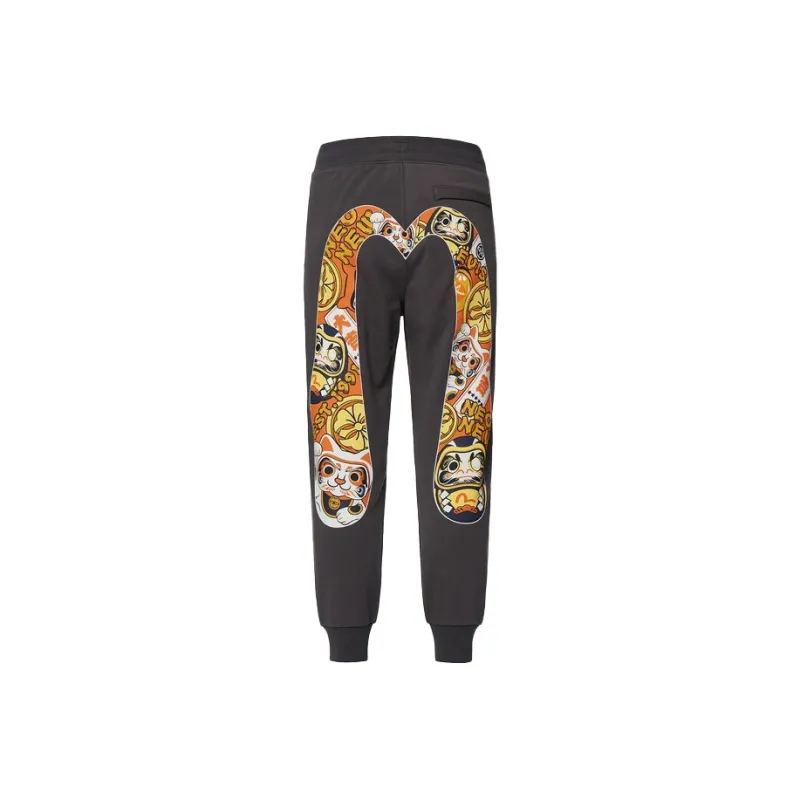 EVISU Knitted Sweatpants Men-8