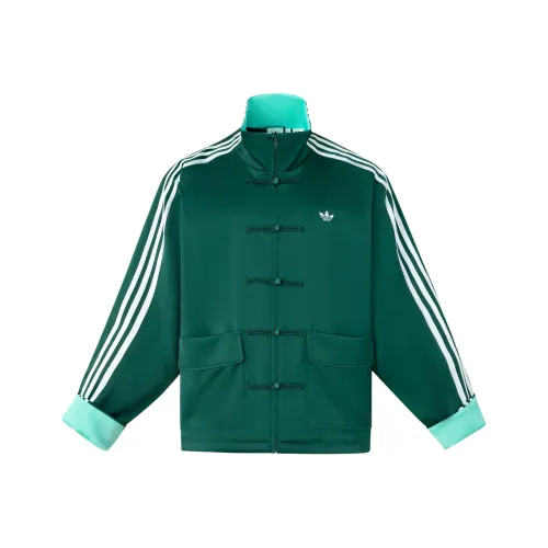 adidas originals Cn Tt Satin Jacket Green