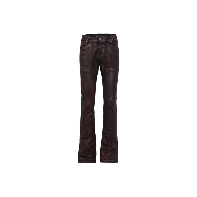 P.M.W Jeans Men Deep Red-0