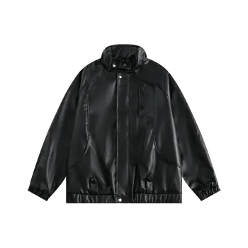 YooMore Leather Jackets Unisex
