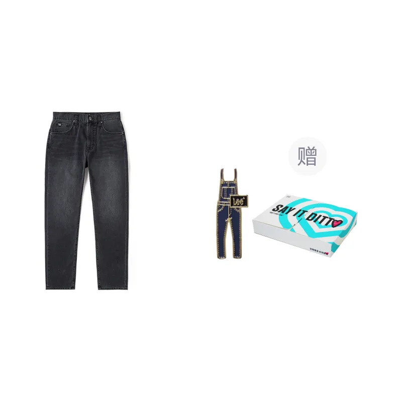 Lee SS25 Jeans Men's Black Gray-6