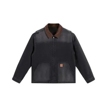 PEACEBIRD MEN Jackets Men Denim Dark Gray, Batch 1