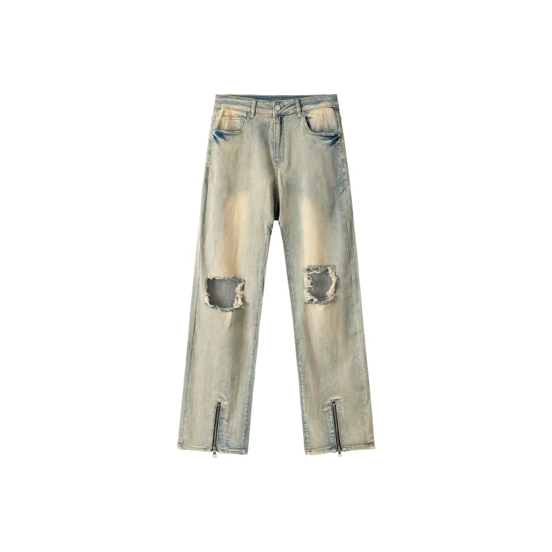 XINYINSU Jeans Unisex-5