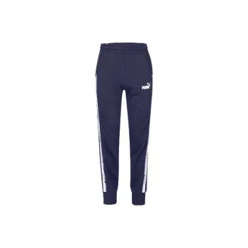 PUMA Knitted Sweatpants Men's Navy Blue