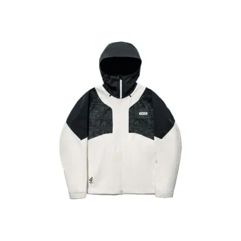 LiNing Trench Coat Unisex Black White
