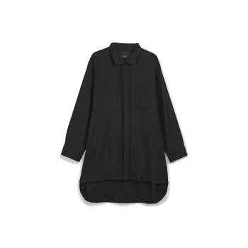 Y 3 Trench Coats Unisex Black