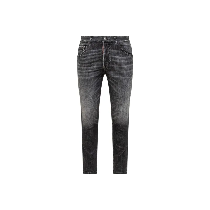 DSQUARED 2 Logo Patch Skater Jeans-0