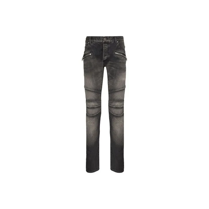 BALMAIN Jeans Men Black-0