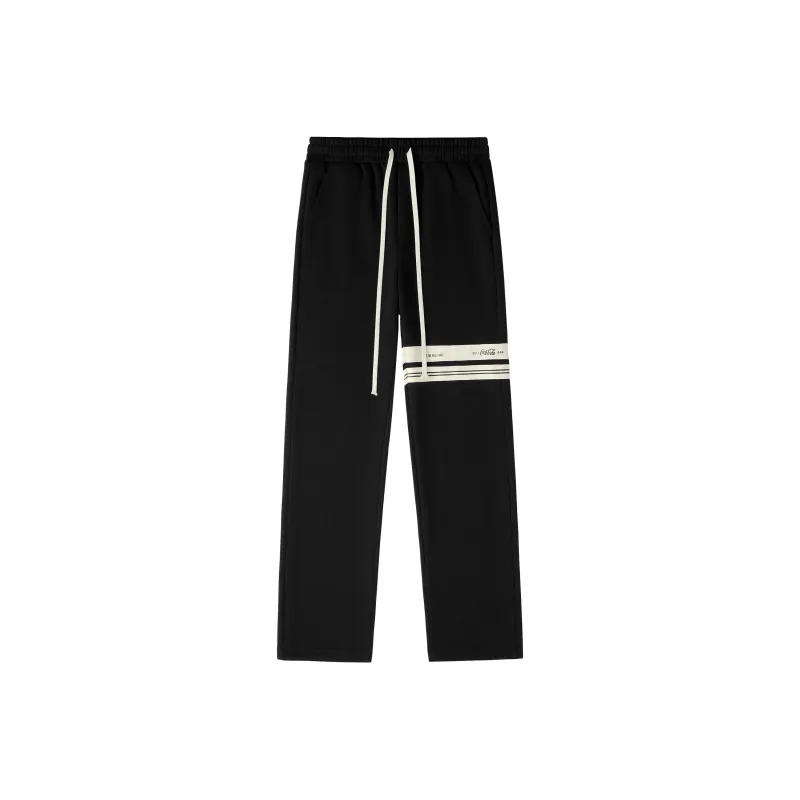 Coca Cola Knitted Sports Pants Unisex-17