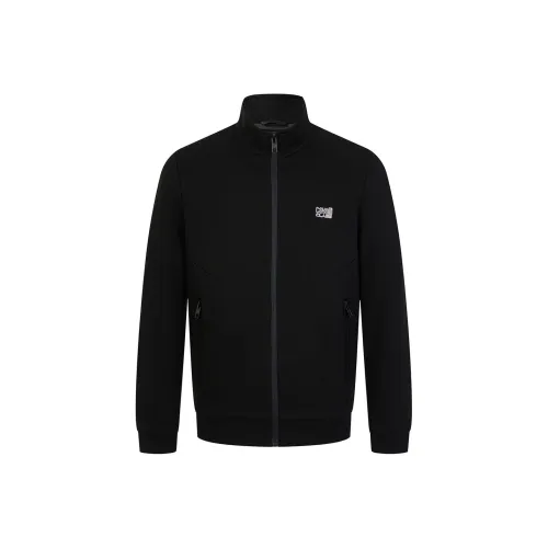 Cavalli Class Jackets & Coats Men's Black