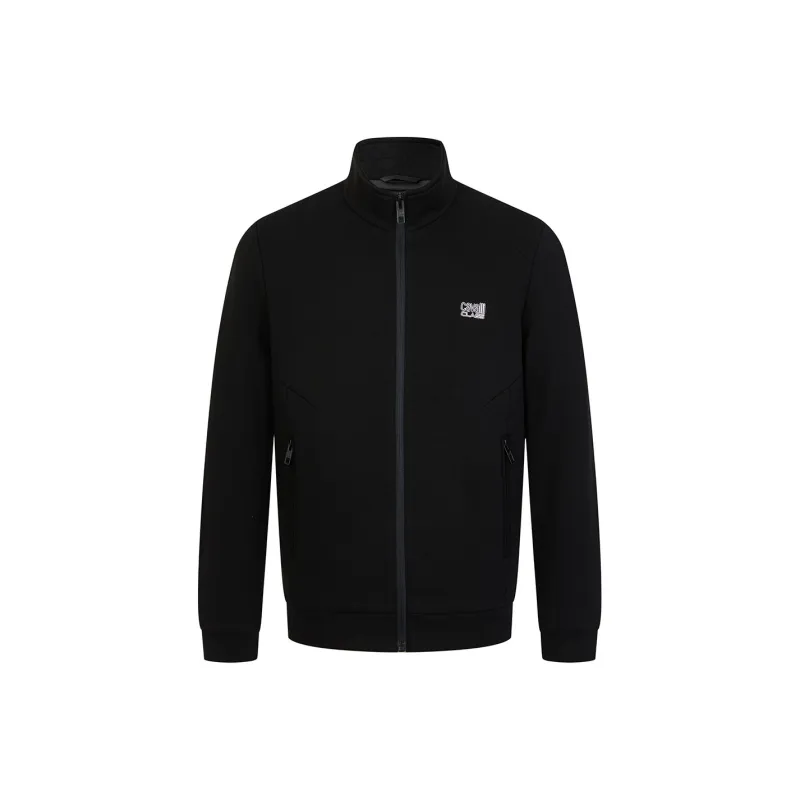 Cavalli Class Jackets & Coats Men's Black-0