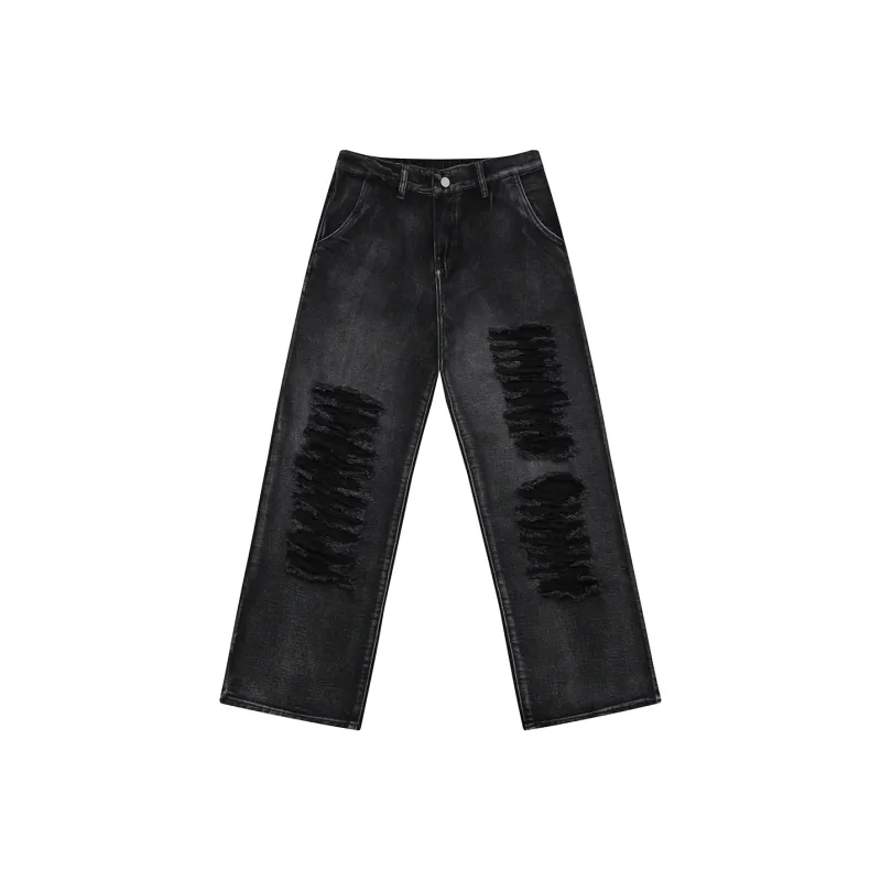 PAULASARA Jeans Unisex Dark Gray-0