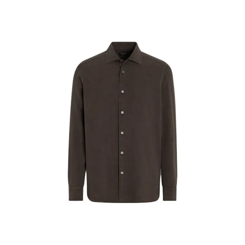 Ermenegildo Zegna Silk Shirt-0