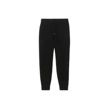 Burberry Knitted Sports Pants Men's Black