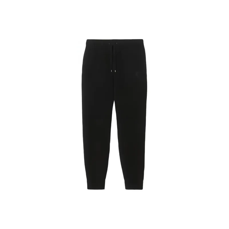 Burberry Knitted Sports Pants Men's Black-0