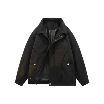 ADOONGA Jackets Coats Unisex Coffee