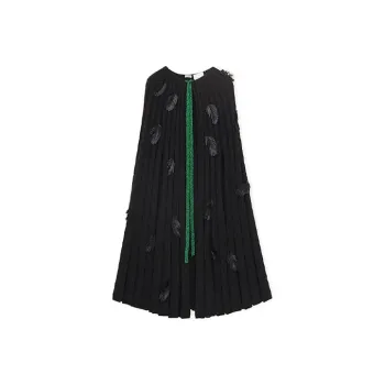 LOEWE X Howl's Moving Castle Cloaks Unisex Black