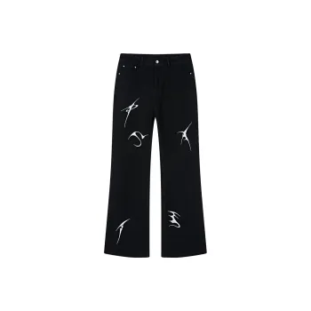 PASET Jeans Unisex Black