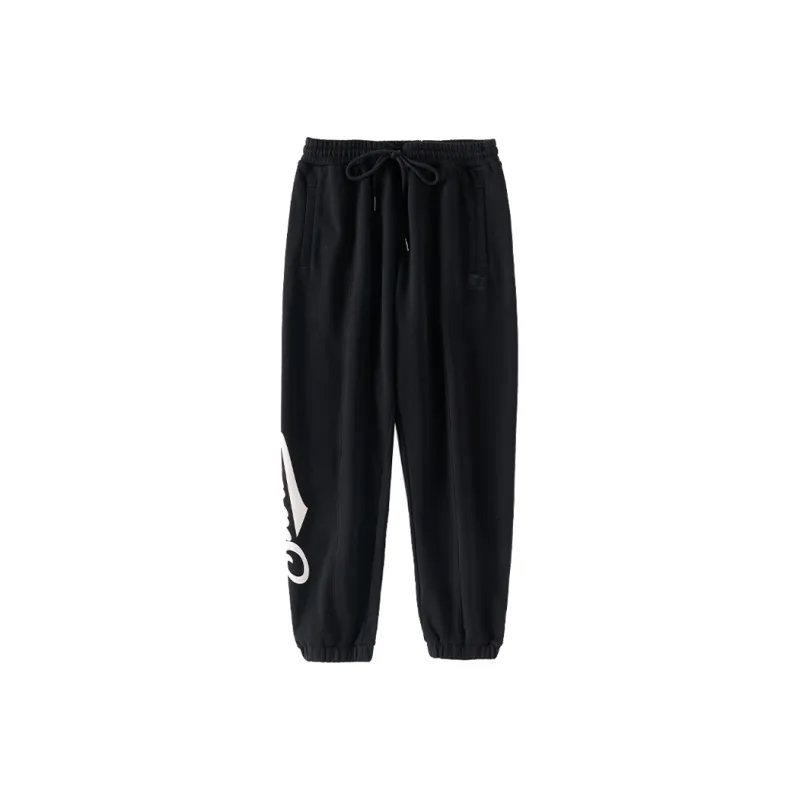 STARTER Knitted Sweatpants Unisex Black-0