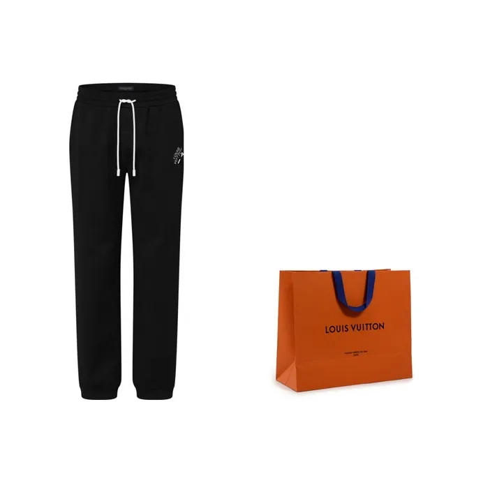 LOUIS VUITTON Signature Pants With Embroidery-3