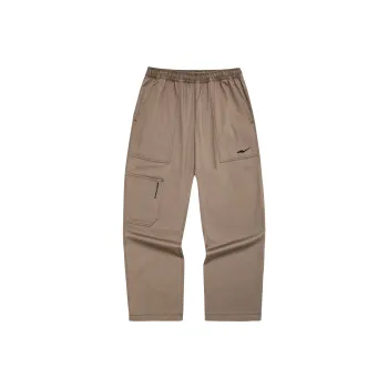 Erke Casual Pants Men's Latte Brown
