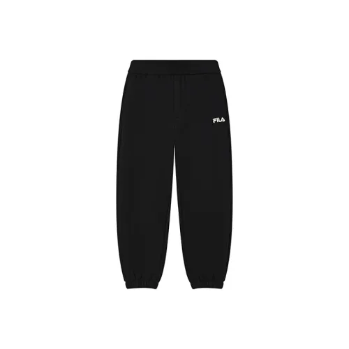 FILA Knitted Sweatpants Men's Jet Black