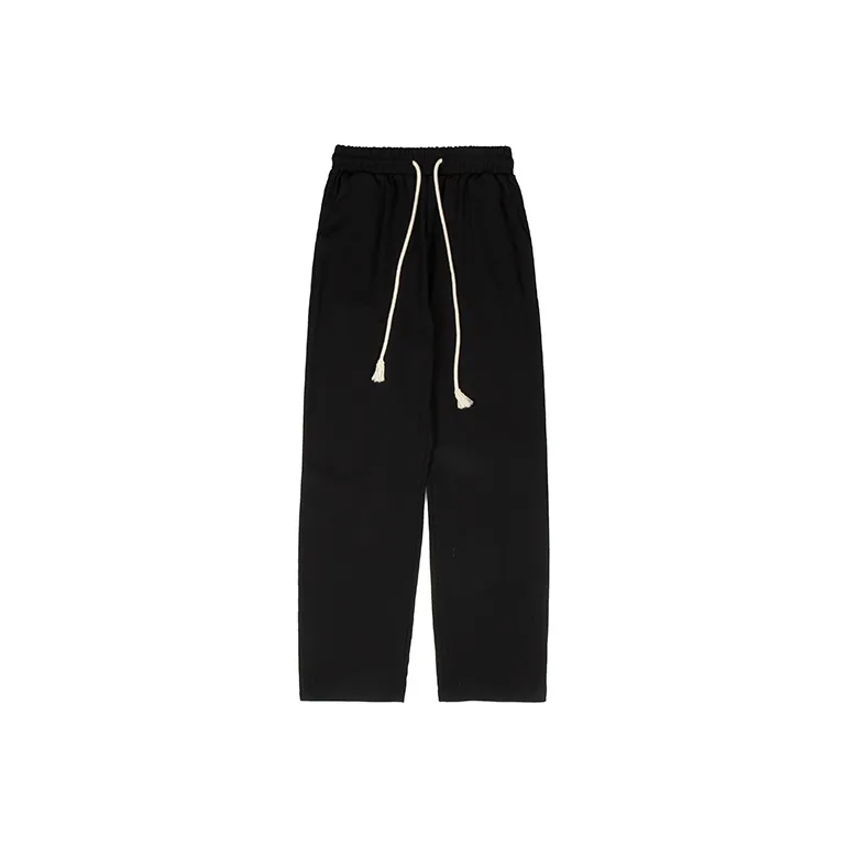 A Chock Casual Pants Unisex Black-0