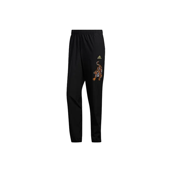 Adidas CNY Collection Knitted Sweatpants Men Black-0