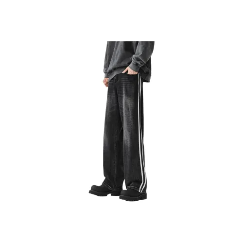 ALL IN Jeans Men Dark Black