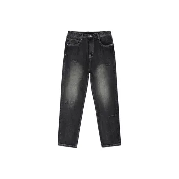 CAISEDI Jeans Men Black
