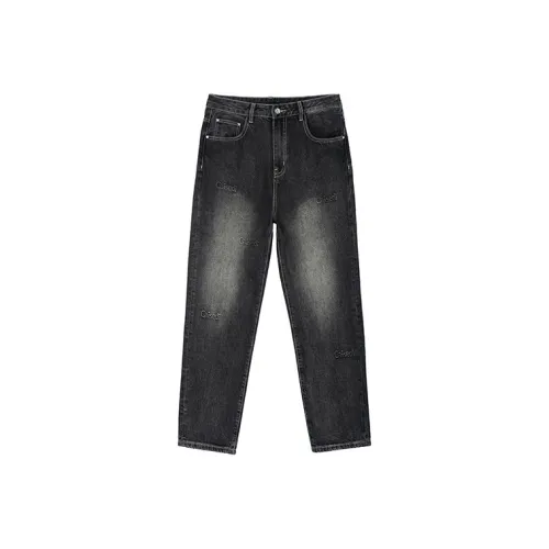 CAISEDI Jeans Men Black