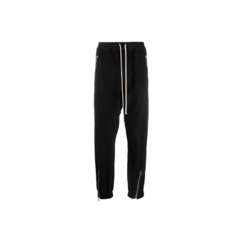 RICK OWENS Knitted Sweatpants Men Black