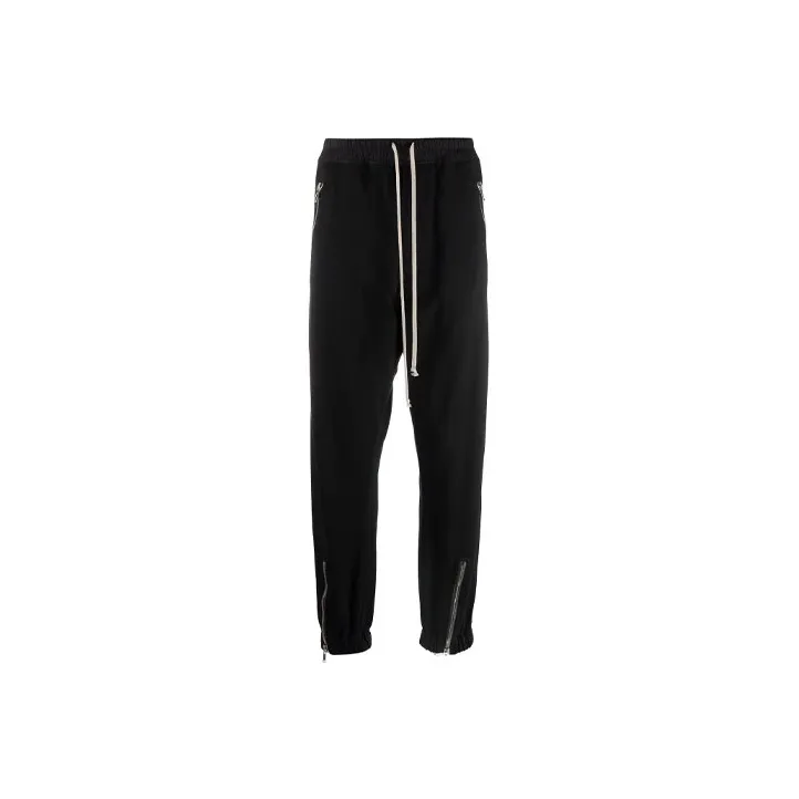 RICK OWENS Knitted Sweatpants Men Black-0