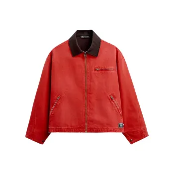 ZARA Puffer Jackets Men Red