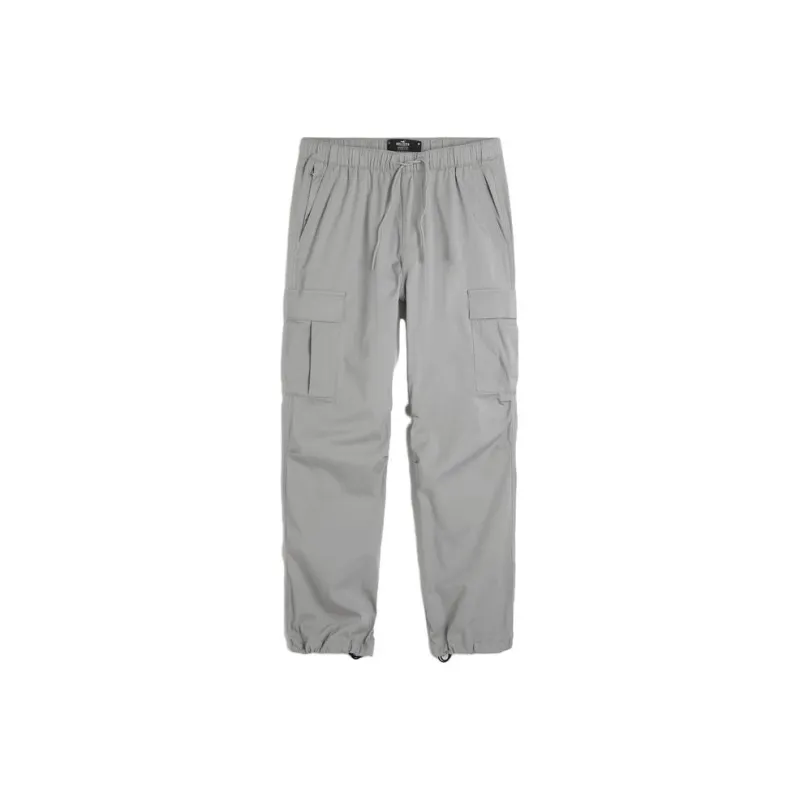 Hollister Cargo Pants Men Gray-0