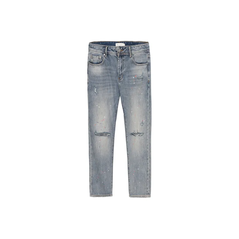 CLIMAX VISION Jeans Unisex Washed Blue-0