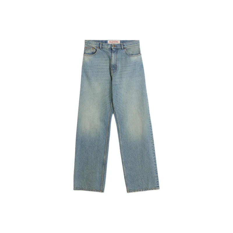Valentino SS25 Jeans Men's Blue-0