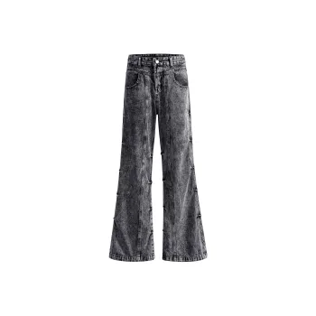 Endless Abyss Jeans Unisex Black Gray