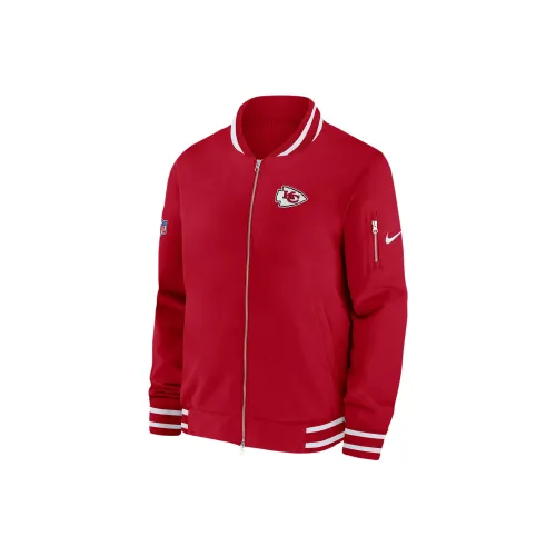 Nike Coach NFL Kansas City Chiefs Jackets Coats Men's University Red