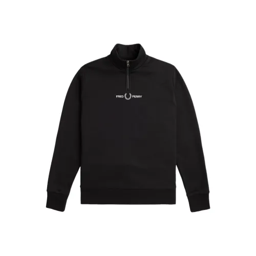 FRED PERRY Sweatshirt Men's Black
