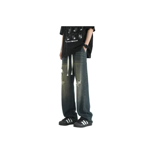 Lind Erki Jeans Unisex Nostalgic Green