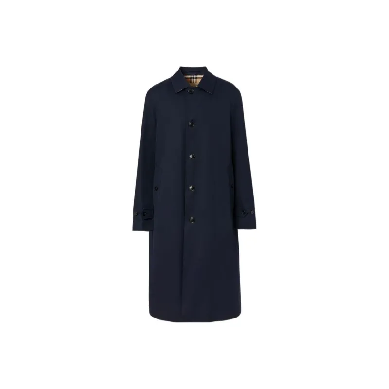 Burberry Single breasted Hooded Coat-0