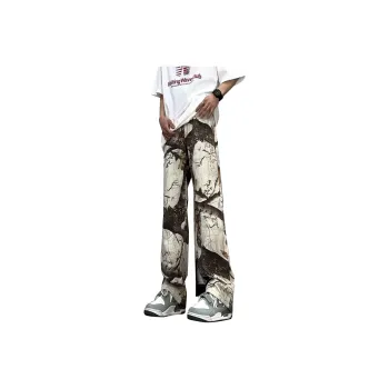 UPXIW Jeans Unisex White