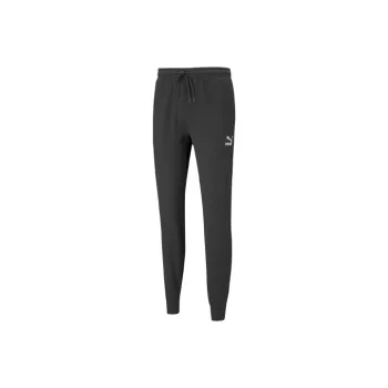 PUMA Knitted Sports Pants Men's Black