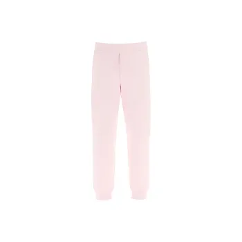 Alexander McQueen Knitted Sweatpants Men Pink