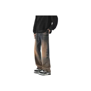 Children Of Huaxia 2025 Spring Summer Jeans Men's Rusty Blue